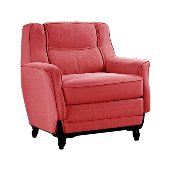 CushionCloud Luxe Sofa - Burgundy Red