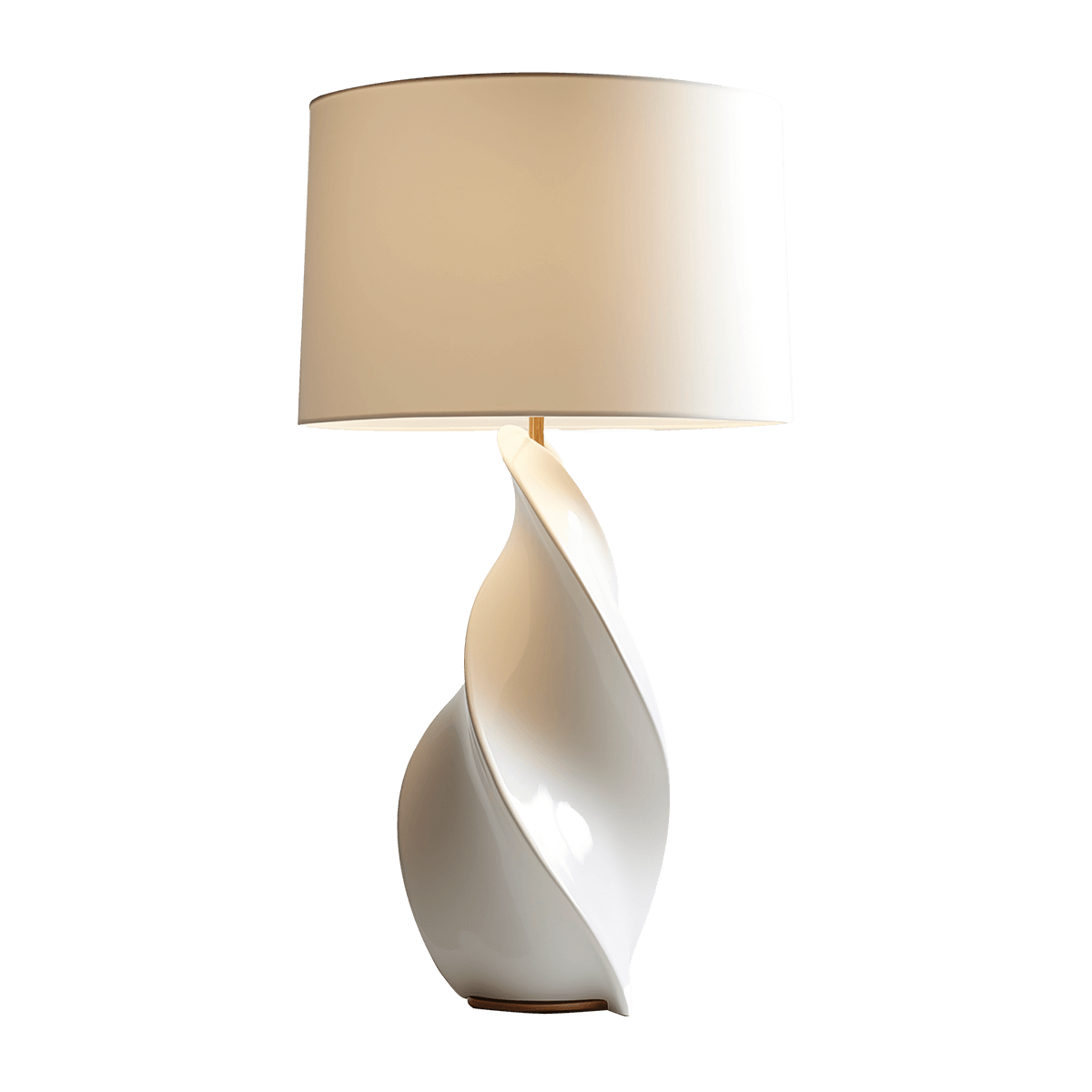 Traditional Ivory Table Lamp - Image 3